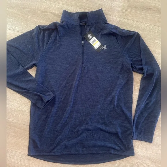 NWT Mens Under Armour Tech 2.0 1/2 Zip up - Picture 2 of 5